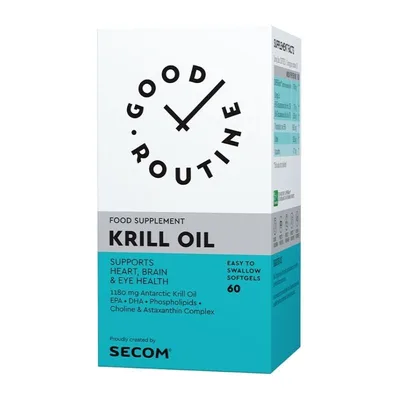 Krill Oil Good Routine, 60 capsule, Secom