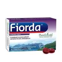 Fiorda cu aroma de coacaze negre, 30 comprimate, Plant Extrakt