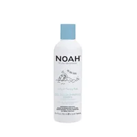 Gel de dus si sampon cu lapte si zahar pentru copii, 250ml, Noah