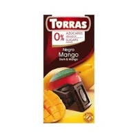 Ciocolata neagra cu Mango, 75g, Torras