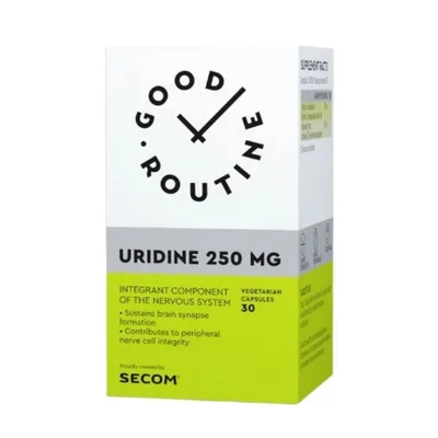 Uridine 250mg Good Routine, 30capsule, Secom