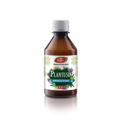 Sirop pentru copii Plantusin, 250ml, Fares