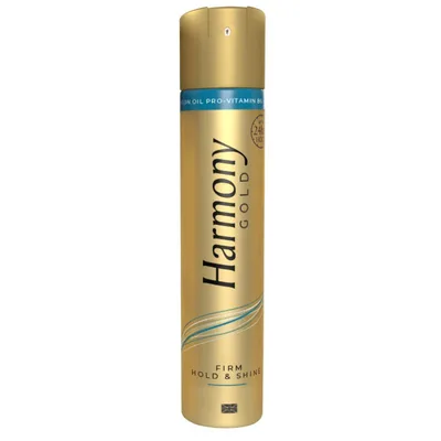 HARMONY GOLD Extra Firm Hold and Shine Spray fixativ pentru par, 400ml