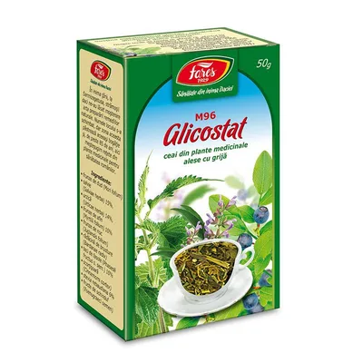 Ceai Glicostat, 20 plicuri, Fares
