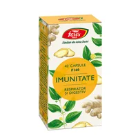 Supliment alimentar Imunitate Respirator si Digestiv, F160, 42 capsule, Fares