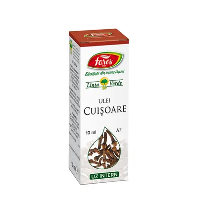 Ulei esential de cuisoare, 10ml, Fares