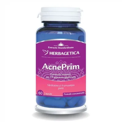 Acneprim, 30 capsule, Herbagetica