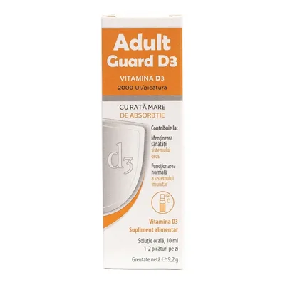 Vitamina D3 Adult Guard3, 10 ml, Magna Pharm