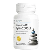 Vitamina D3 Optim 2000UI, 30 comprimate, Alevia