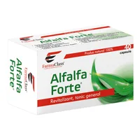 Alfalfa Forte, 40 capsule, FarmaClass