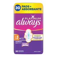 Absorbante Platinum Normal, marimea 1, 16 bucati, Always
