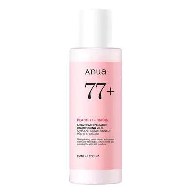 Lotiune de fata Peach 77 Niacin Conditioning Milk, 150 ml, Anua