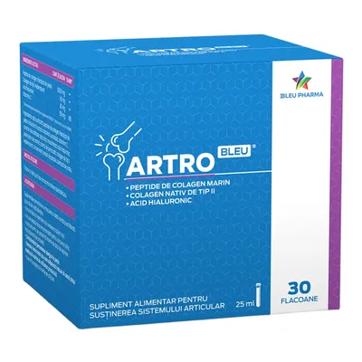 ArtroBleu 25ml, 30 flacoane, Bleu Pharma