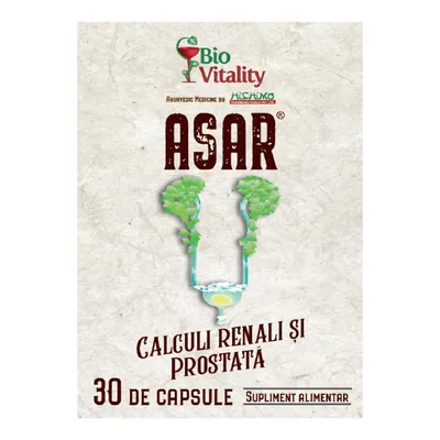 Asar, 30 capsule, Bio Vitality