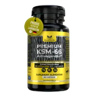 Ashwagandha KSM-66 Premium, 600 mg, 60 capsule vegane, Boost4Life
