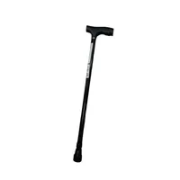 Baston reglabil din aluminiu, Negru