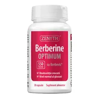 Berberine Optimum cu Berbevis® extract 550 mg, 30 capsule, Zenyth