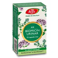 Biomicin urinar, 15 capsule, Fares