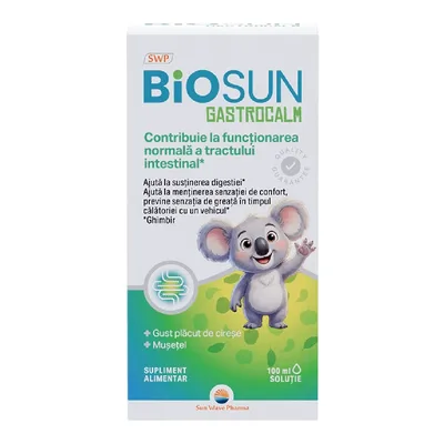 Biosun Gastrocalm, 100 ml, Sun Wave Pharma