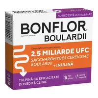 Bonflor Boulardii, 10 capsule, Fiterman Pharma