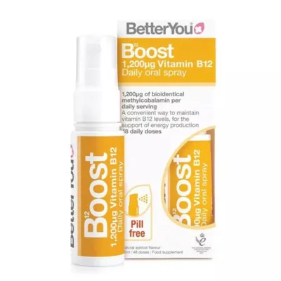 Spray oral cu vitamina B12 Boost, 25ml, BetterYou