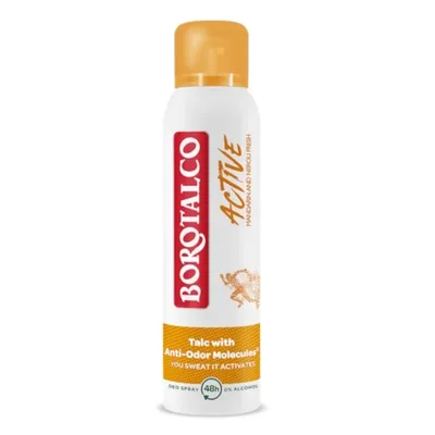 Deodorant spray Active Mandarine & Neroli, 150ml, Borotalco