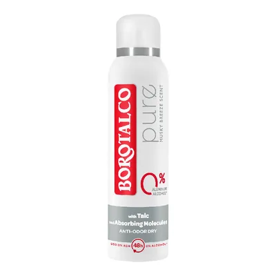 Deodorant spray Pure Musk, 150 ml, Borotalco