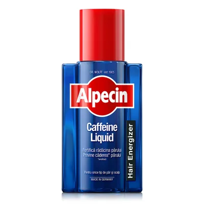 Lotiune energizanta pentru par Caffeine Liquid, 200ml Alpecin