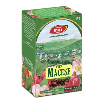 Ceai de Macese, 20 plicuri, Fares
