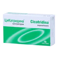Cicatridina, 10 supozitoare, Naturpharma