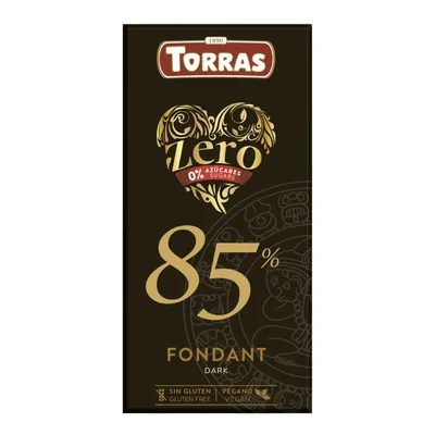 Ciocolata neagra cu 95% cacao, 75g, Torras