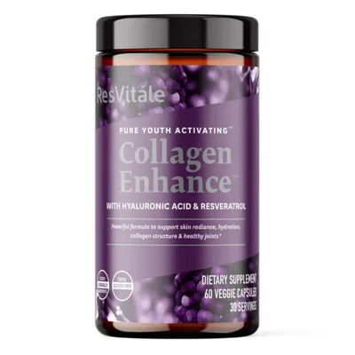 Ultra Collagen Enhance ResVitale, 90 capsule, GNC