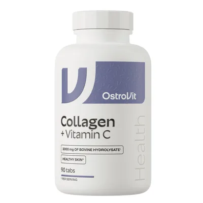 Colagen hidrolizat + Vitamina C, 90 tablete, OstroVit
