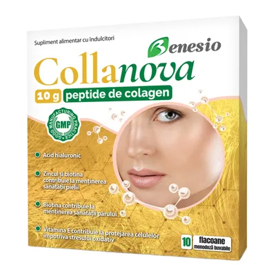 Collanova, 10 flacoane buvabile, Benesio