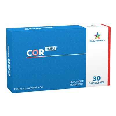 CorBleu, 30 capsule – Bleu Pharma