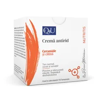 Crema antirid cu ceramide si catina Nutris Q4U, 50 ml, Tis Farmaceutic