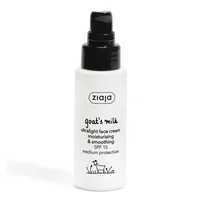 Crema de fata ultralight SPF 15 Goat's Milk, 50ml, Ziaja