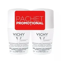 Deodorant roll-on antiperspirant fara parfum 48h, 50 ml, Vichy