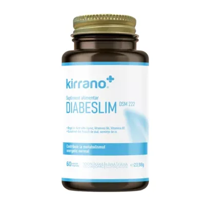 DiabeSlim DSM222, 60 capsule, Kirrano