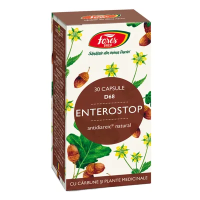 Enterostop D68, 30 capsule, Fares
