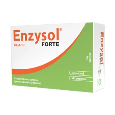 Enzysol, 10 plicuri, Dr. Phyto