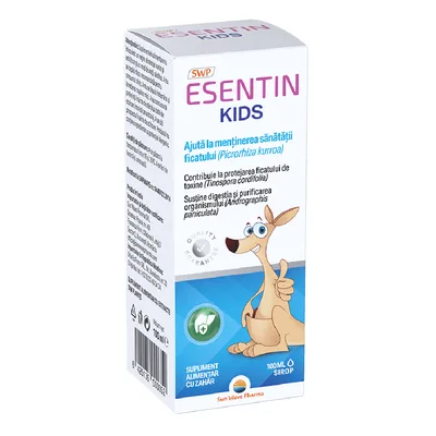 Sirop Esentin Kids, 100ml, Sun Wave Pharma