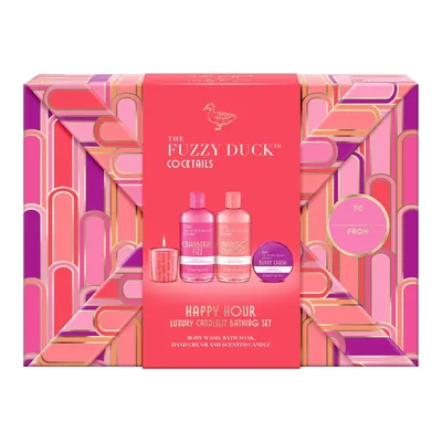 Set de ingrijire corporala Fuzzy Duck Cocktails, 4 piese, Baylis & Harding