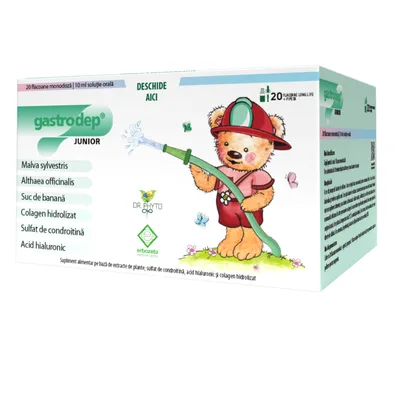 Gastrodep Junior, 20 flacoane, Dr. Phyto
