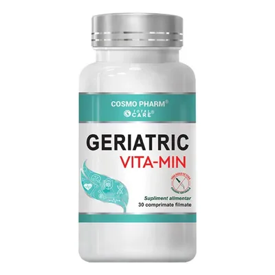 Geriatric Vita-Min, 30 comprimate, Cosmo Pharm