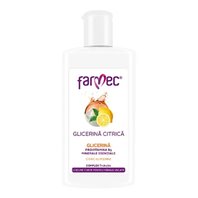 Glicerina citrica, 150 ml, Farmec