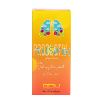 Sirop pentru tuse productiva Tusifix, 200ml, HelisMed