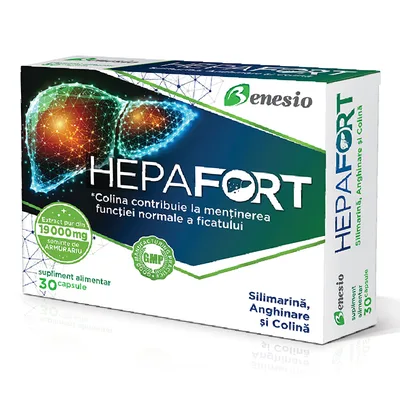 Hepafort, 30 capsule, Benesio