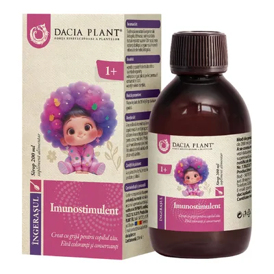 Sirop imunostimulent Ingerasul, 200 ml, Dacia Plant