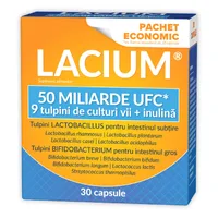 Lacium 50 miliarde UFC, 10 capsule, Zdrovit